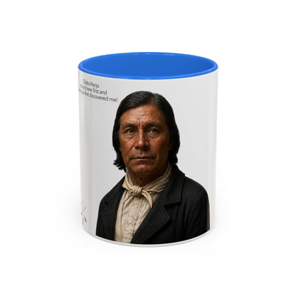 Chitto Harjo Portrait Mug — Historical Native American Portrait Coffee Mug (11oz, 15oz)