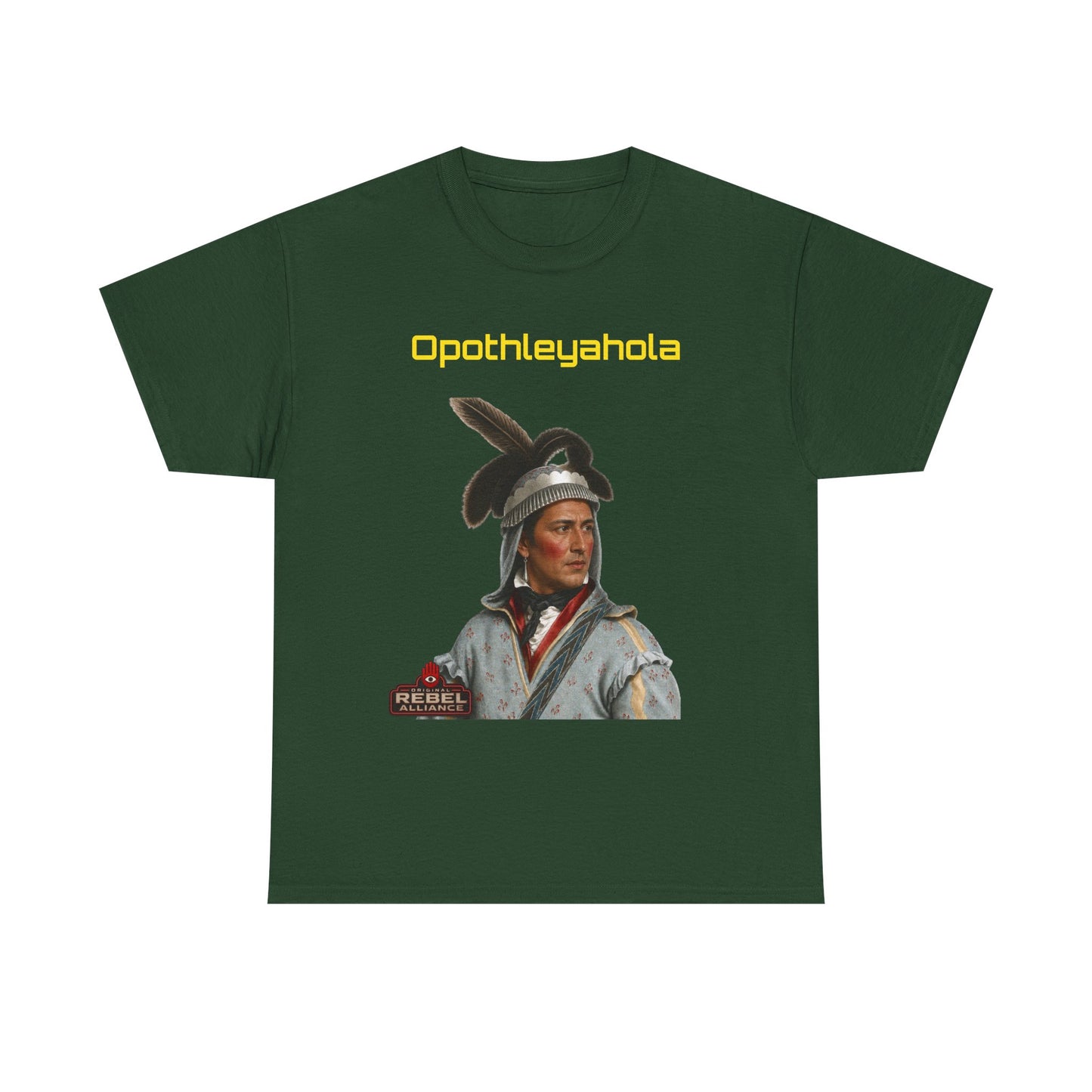 Opothleyahola Text — Historical Tribute Shirt