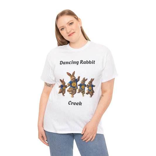 Dancing Rabbit Creek Tee — Vintage Dancing Bunnies Graphic T-Shirt
