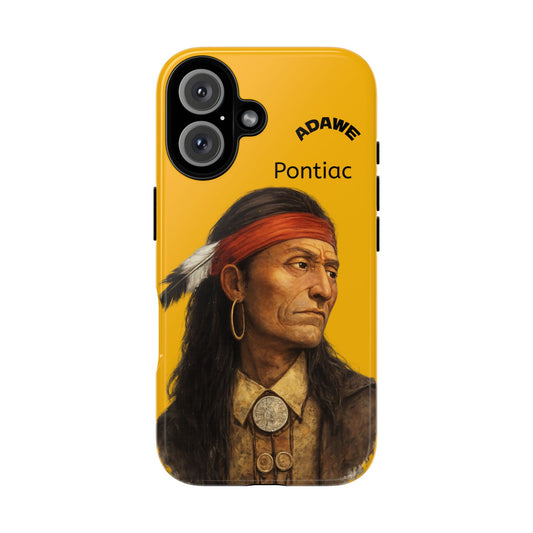 Ottawa Phone Case - ADAWE Canoe & Otter Design (Yellow)