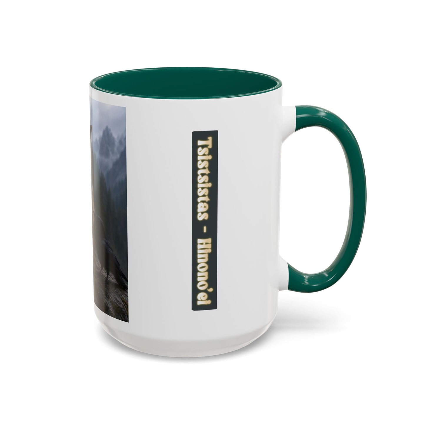 Cheyenne Arapaho Native Heritage Shield Coffee Mug – 'Tsistsistas / Hinono’ei' 11oz & 15oz
