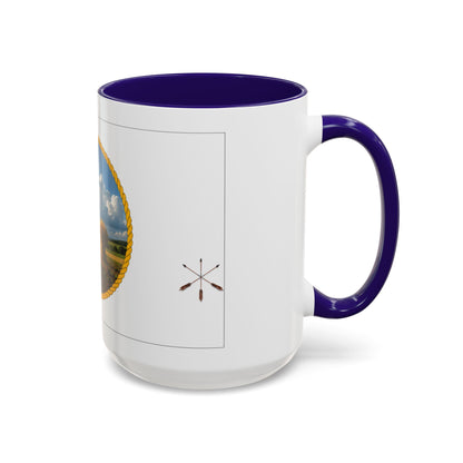 Muscogee Scenic Harvest Coffee Mug – Rustic Countryside Landscape 11oz/15oz