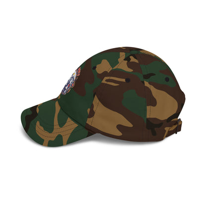 Tulsa OK Vintage Bison Patch Dad Cap