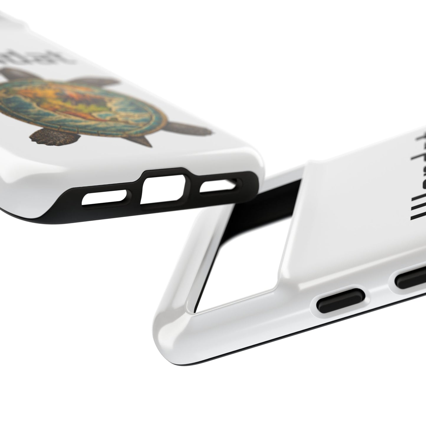 Wyandotte Wendat Turtle Phone Case — Indigenous Turtle Shield Design
