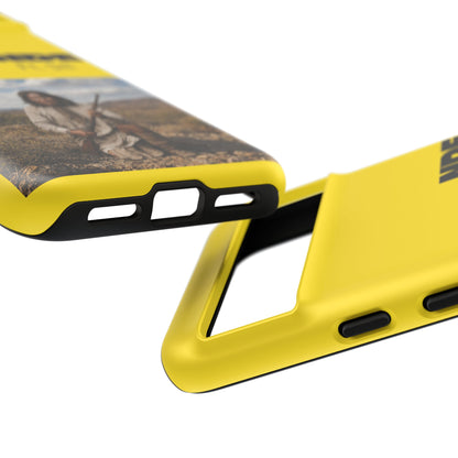 Ft. Sill Phone Case — Yellow ‘NDE Ft. Sill’ Desert Photo Protective Cover