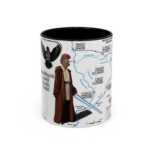 Blackhawk Map Mug — Obi-Wan Kenobi Illustrated Coffee Cup (11oz/15oz)