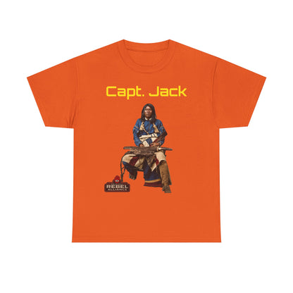 Capt. Jack Graphic Tee — Vintage Captain Illustration Shirt
