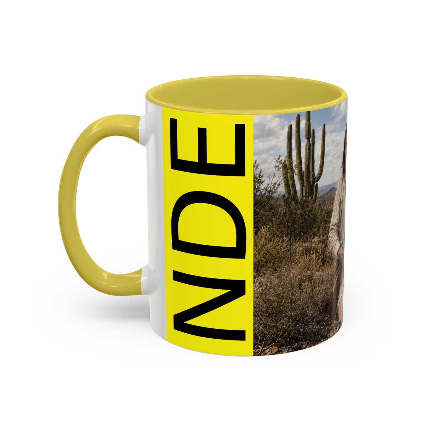 Ft. Sill Apache Desert Scene Coffee Mug — 'N'de' Southwest Landscape 11/15oz