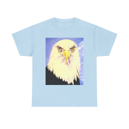 Bald Eagle Graphic Tee — Patriotic Vintage Bird T-Shirt with Arrow Back Design