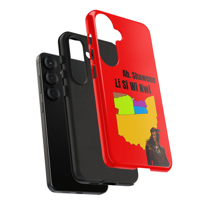 Absentee Shawnee homelands Phone Case — 'Li Si Wi Ni' Design