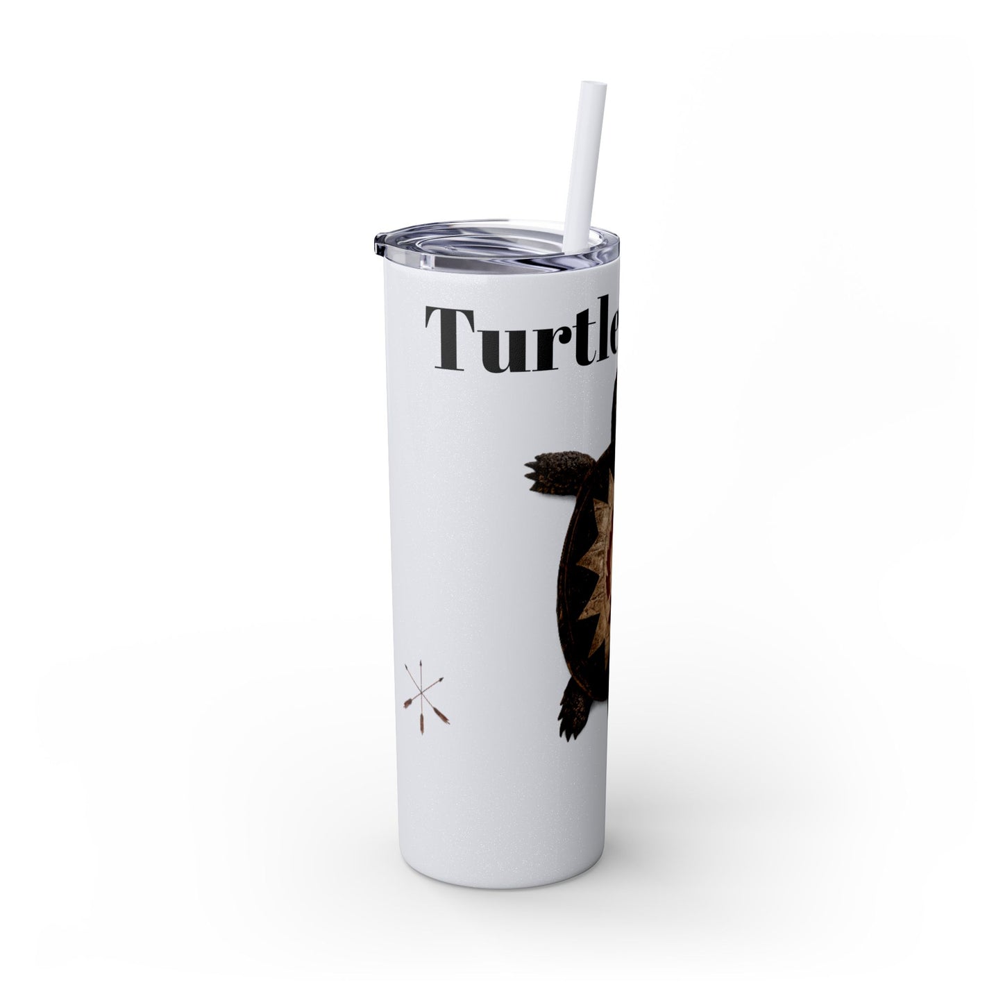 Wyandotte Skinny Tumbler with Straw, 20oz