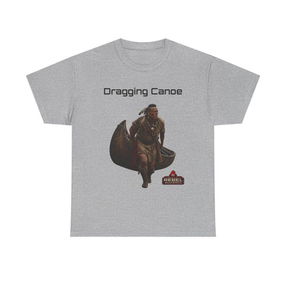 Dragging Canoe Canoe Warrior T-Shirt — Native American Historical Tribute Tee