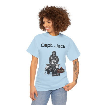 Capt. Jack Graphic Tee — Rebel Archer Vintage Arrow Back Print