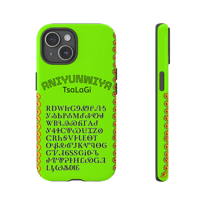 Cherokee Phone Case — Anityuniwya TsaLaGi Star Design (Protective Tough Case)