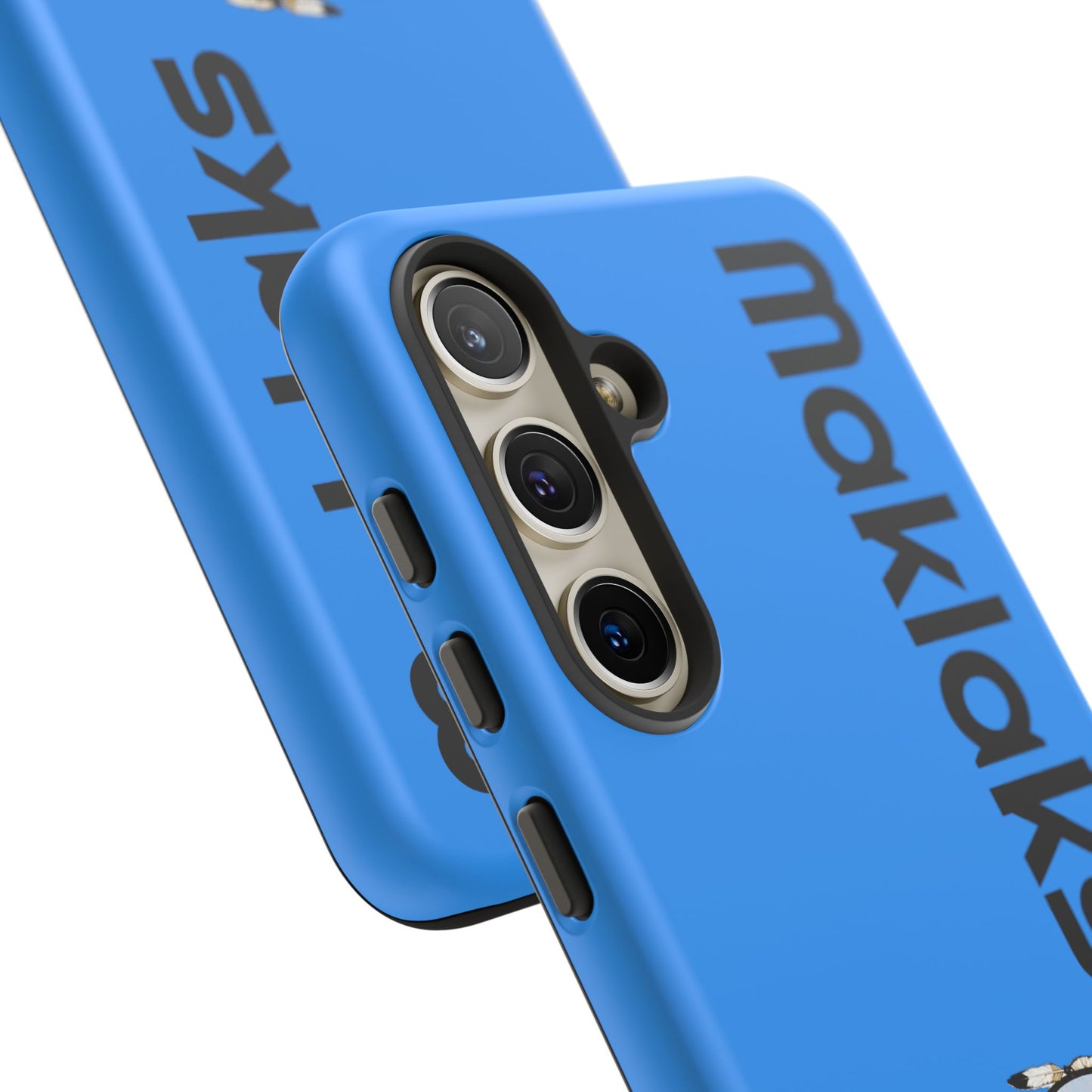 Modoc Blue 'Maklaks' Tough Phone Case with Eagle Drum Design