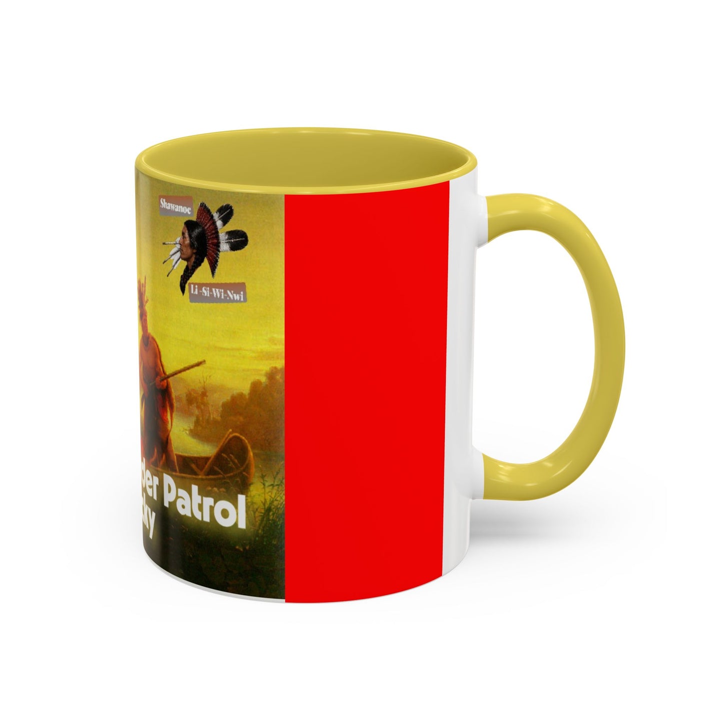 Shawnee Absentee Border Patrol Colorful Mugs (11oz, 15oz)