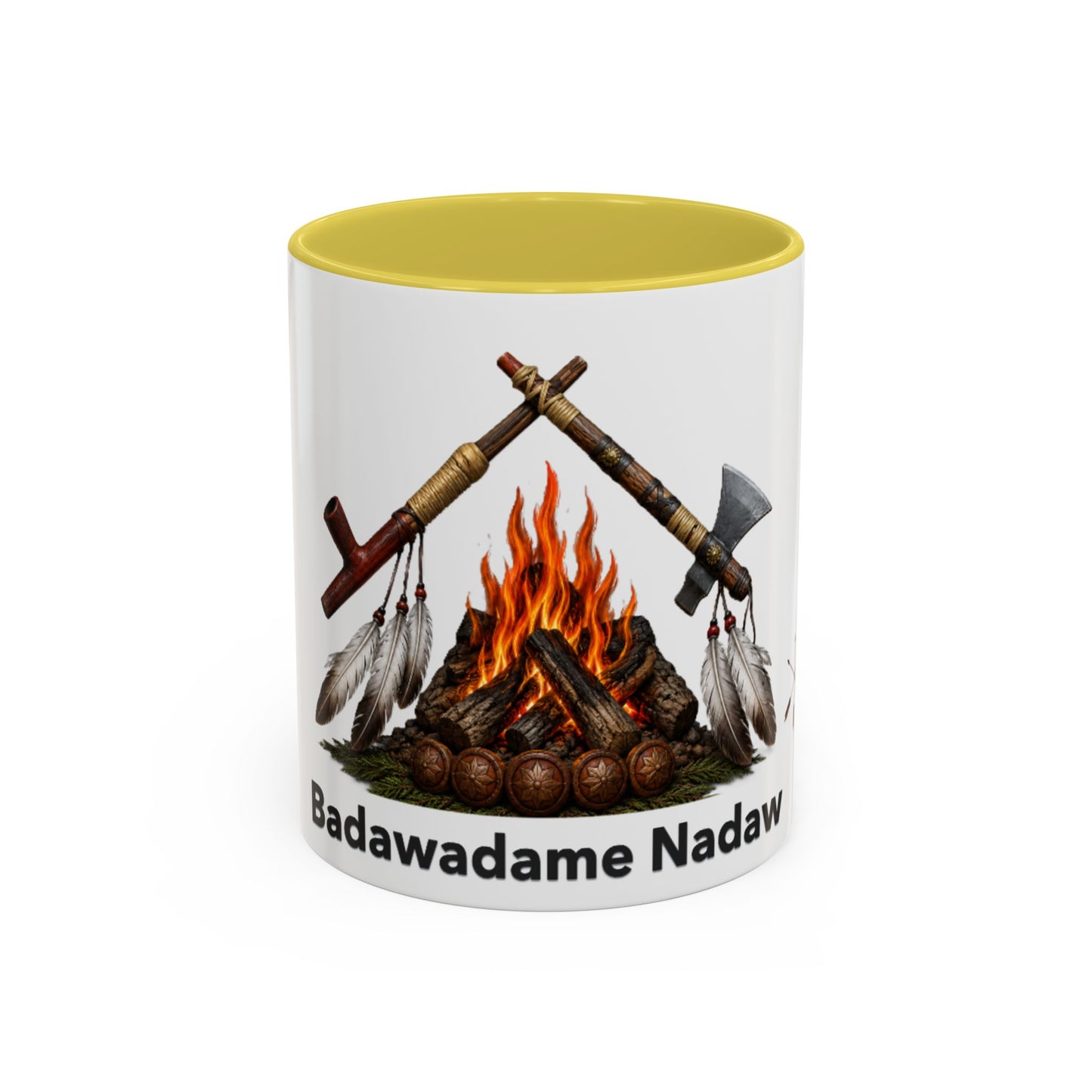 Potawatomi Native Pride Campfire Mug — Badawadame Nadaw Design (11oz/15oz)