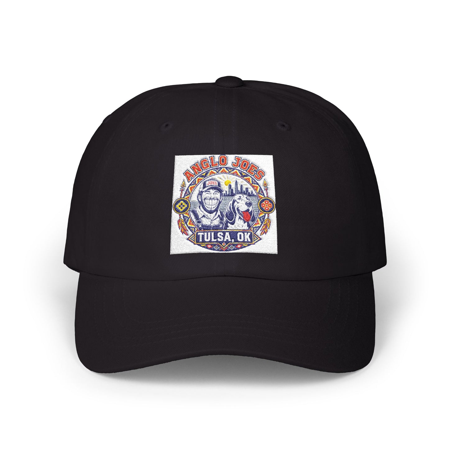 Tulsa OK Vintage Bison Patch Dad Cap