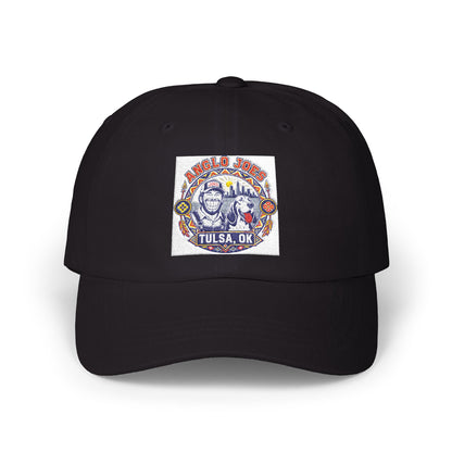 Tulsa OK Vintage Bison Patch Dad Cap