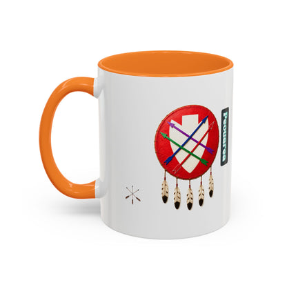 Peoria Powawera Dreamcatcher Coffee Mug — Colorful 11oz & 15oz Ceramic