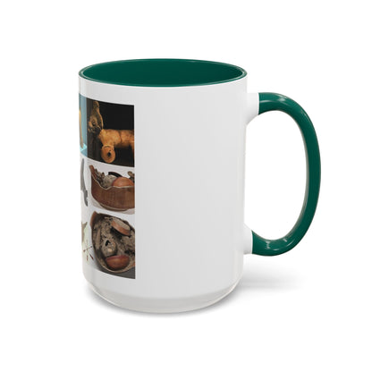 Aztec Artifact Photos Collage Coffee Mug (11oz/15oz)