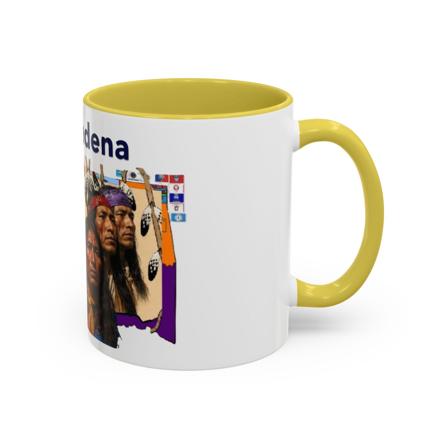 Apache Naishadena Tribal Art Coffee Mug (11oz/15oz)