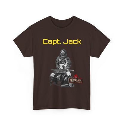 Capt. Jack Graphic Tee — Rebel Archer Vintage Arrow Back Print