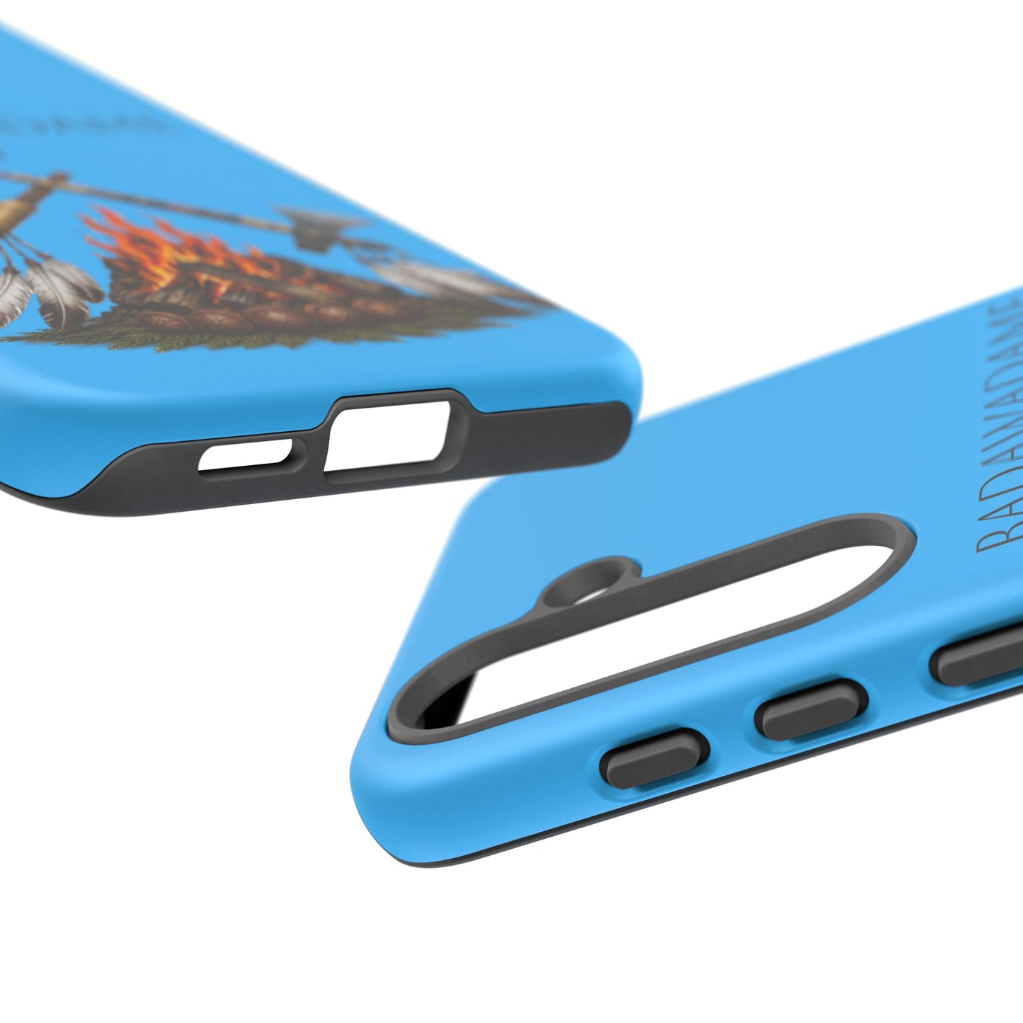 Pottawatomi Tough Cases: 'Badawadame Nadaw' Campfire & Tools Phone Case