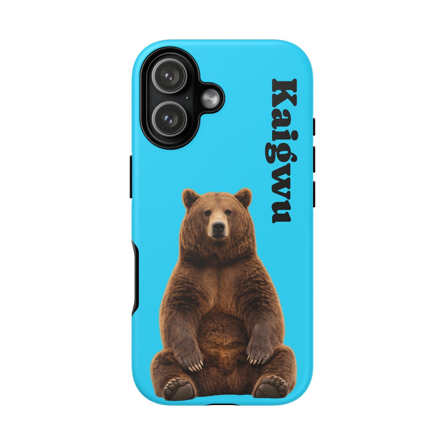 Kiowa Tough Cases: Personalized Kaigwu Tough Phone Case with Horse Rider Design