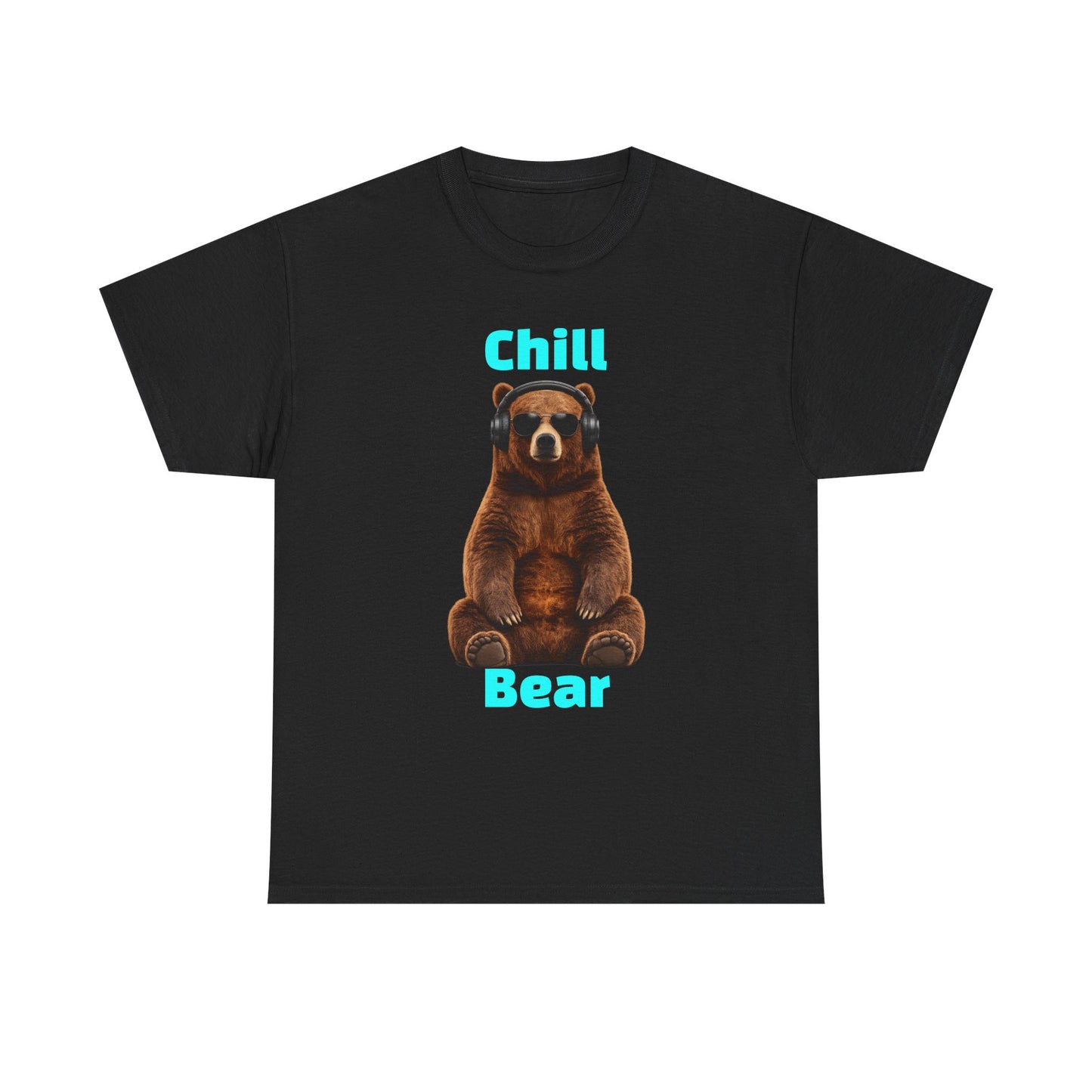 Chill Bear Tee — Cute Relaxed Bear Graphic T-Shirt