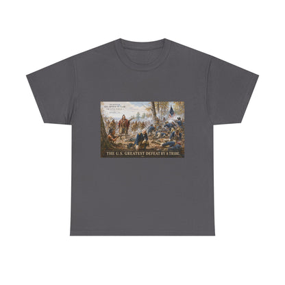Chief Little Turtle Historical Battle Tee — "The U.S. Greatest Defeat by a Tribe" Cotton T-Shirt