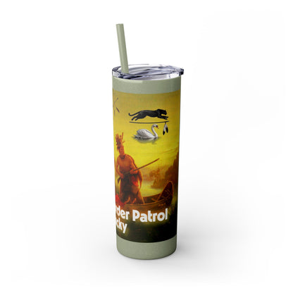 Shawnee East Skinny Tumbler with Straw, 20oz