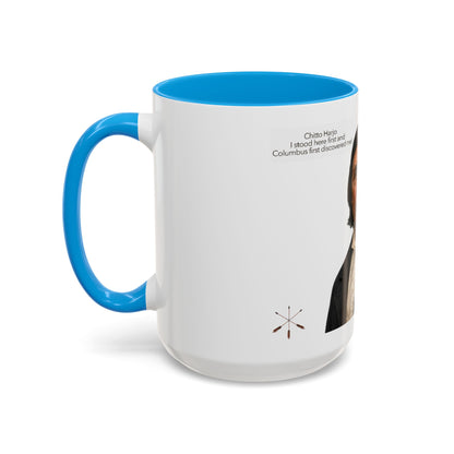 Chitto Harjo Portrait Mug — Historical Native American Portrait Coffee Mug (11oz, 15oz)