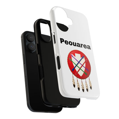 Peoria Phone Case — 'Peouarea' Dreamcatcher Shield Design