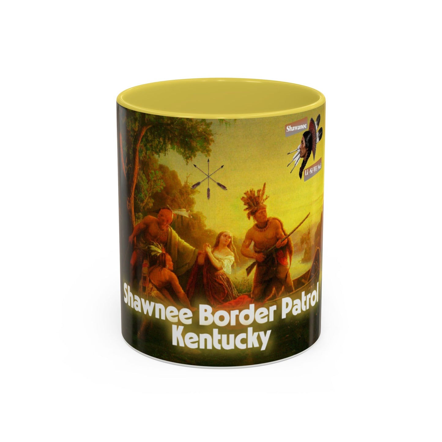 Shawnee Absentee Border Patrol Colorful Mugs (11oz, 15oz)