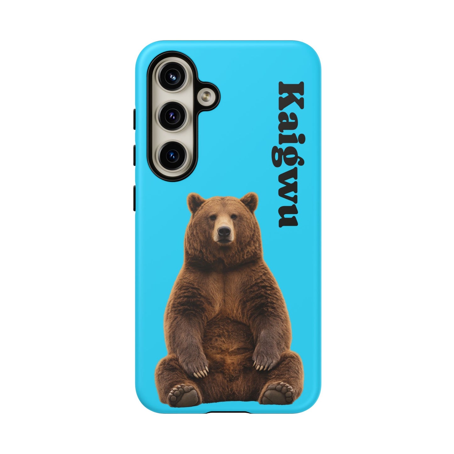 Kiowa Tough Cases: Personalized Kaigwu Tough Phone Case with Horse Rider Design