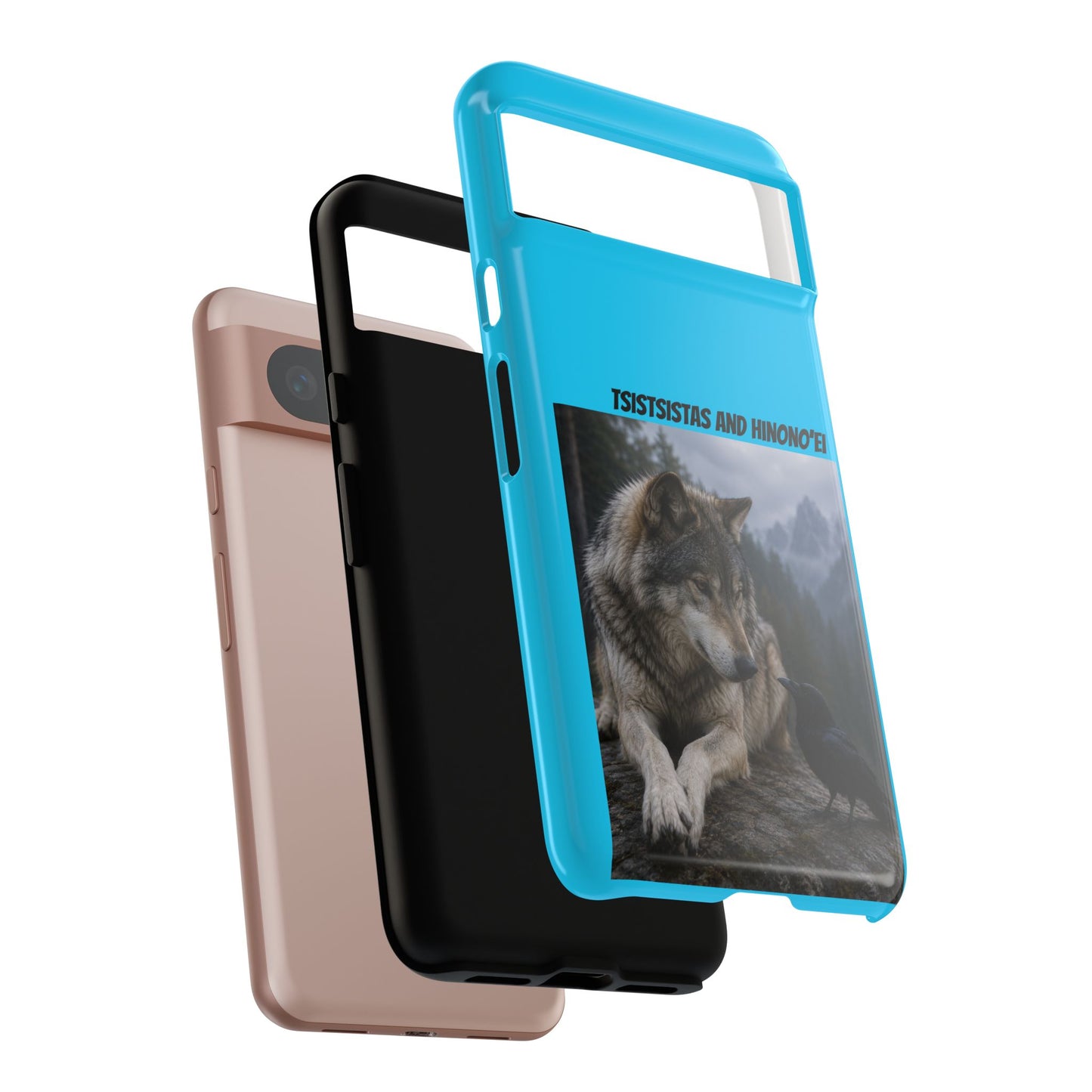 Cheyenne Arapaho Phone Case — 'Tsistsistas and Nihonnei' Protective Silicone Cover