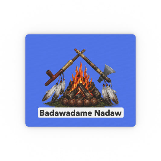 Pottawatomi Badawadame Nadaw Campfire Mouse Pad