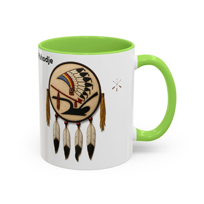 Iowa Coffee Mug — Colorful 11oz & 15oz Ceramic Mug with 'Pahodje' Design