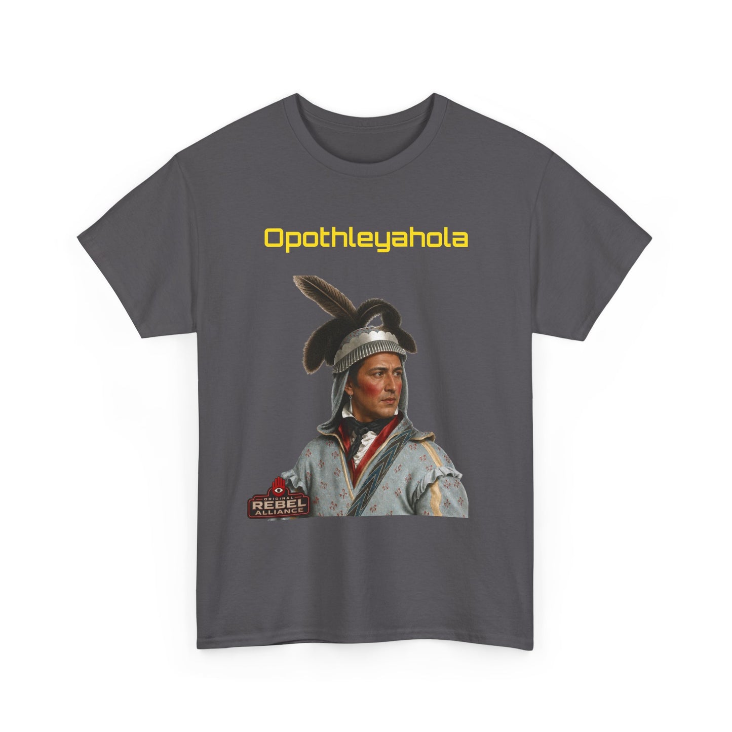 Opothleyahola Text — Historical Tribute Shirt