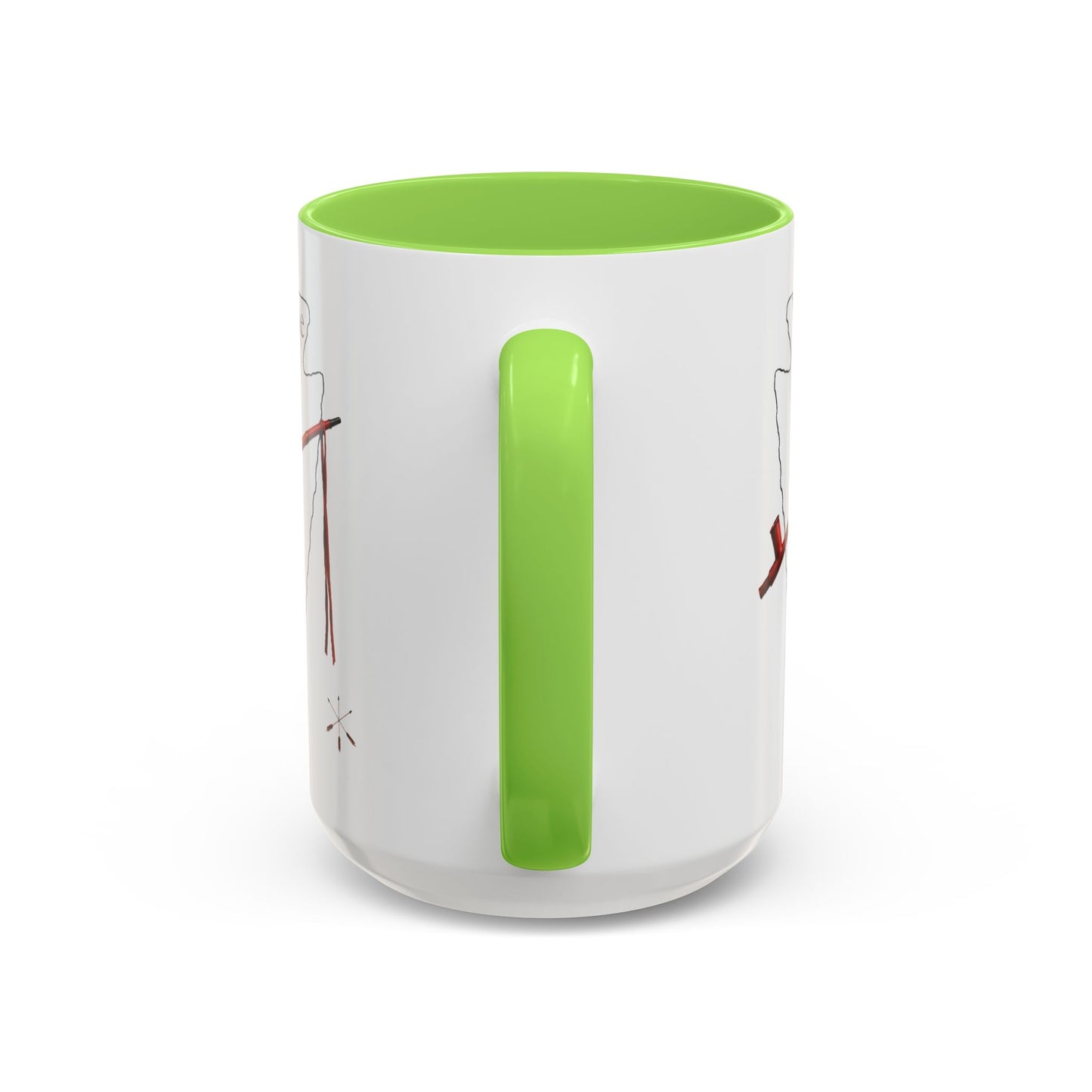 Osage Wazhazhe Tribal Feather Mug (11oz & 15oz) — Native-Inspired Coffee Cup