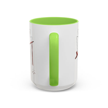 Osage Wazhazhe Tribal Feather Mug (11oz & 15oz) — Native-Inspired Coffee Cup