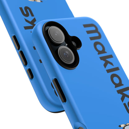 Modoc Blue 'Maklaks' Tough Phone Case with Eagle Drum Design