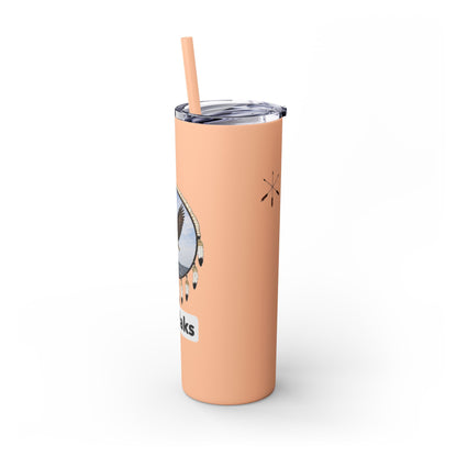 Modoc Eagle Skinny Tumbler – 20oz Straw Travel Cup (Maklaks)
