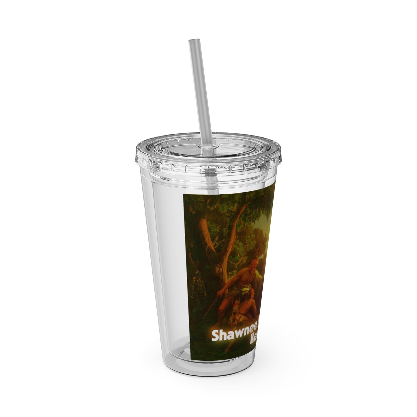 Shawnee East Sunsplash Tumbler with Straw, 16oz