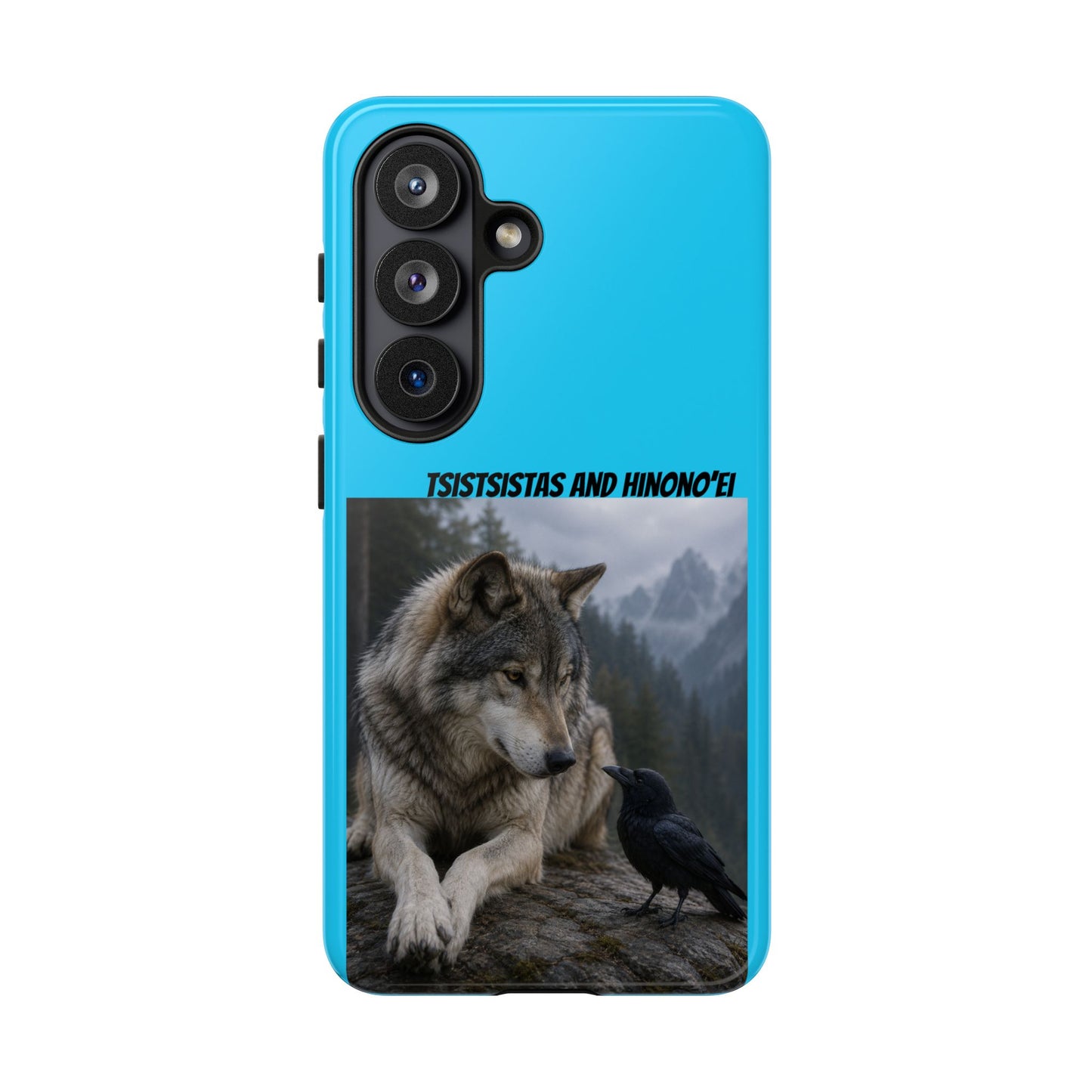 Cheyenne Arapaho Phone Case — 'Tsistsistas and Nihonnei' Protective Silicone Cover
