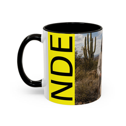 Ft. Sill Apache Desert Scene Coffee Mug — 'N'de' Southwest Landscape 11/15oz