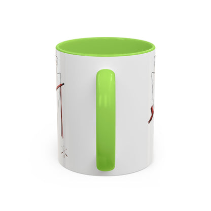 Osage Wazhazhe Tribal Feather Mug (11oz & 15oz) — Native-Inspired Coffee Cup