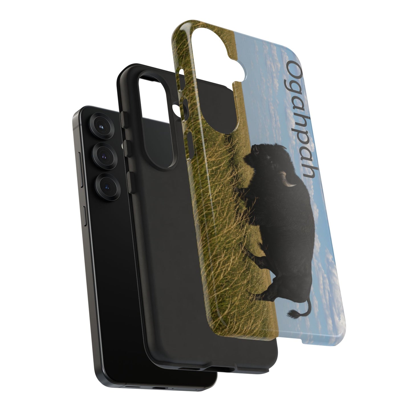 Quapaw Ogahpah Buffalo Phone Case — Native-Inspired Tough Case