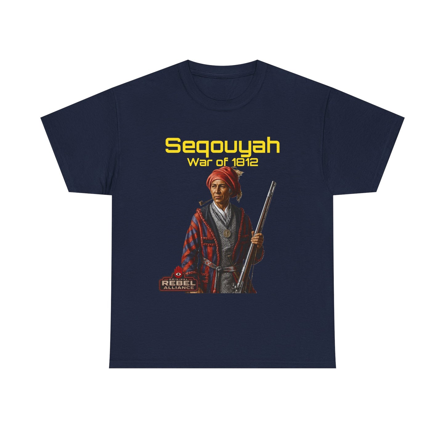 Sequoyah War of 1812 T-Shirt — Native American Historical Tee